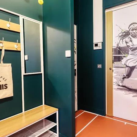Garcia - Paris - Tennis - 15 Min Tour Eiffel *